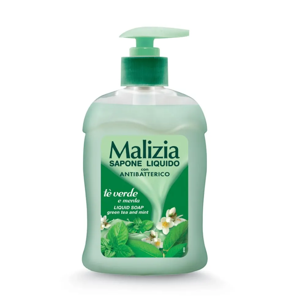 Malizia Té Verde e Menta Sapone Liquido 300 ml