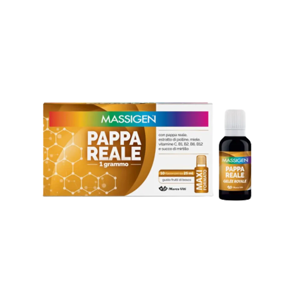 Massigen Pappa Reale 10 Flaconcini