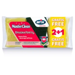 Masterclean Spugna Forte Antibatterica e Antigrasso3 pz