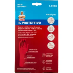 Mastro Lindo Guanti il Protettivo Taglia L 1 Paio