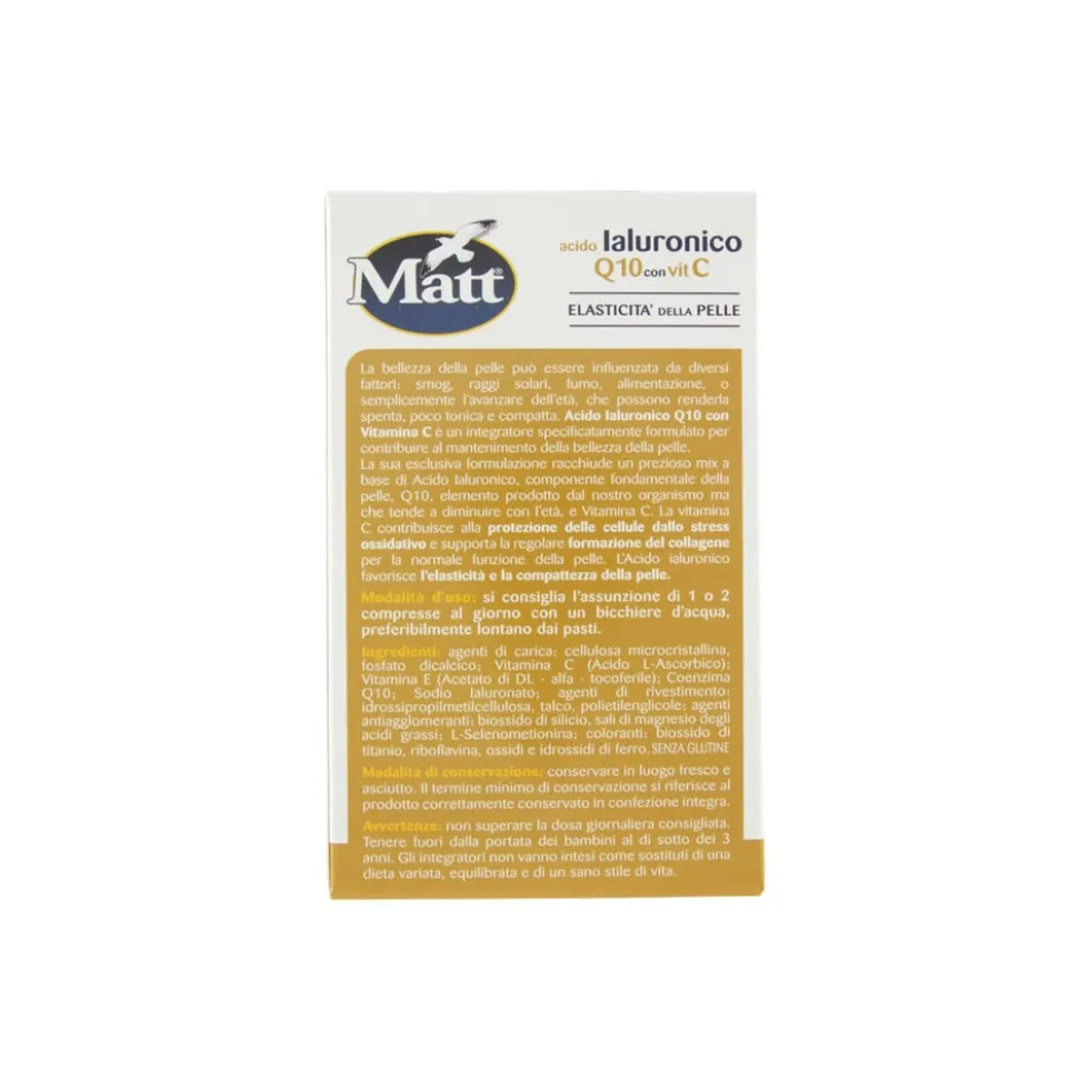 Matt Acido Ialuronico Q10 30 Compresse