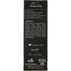 Matt Age Activ Acido Ialuronico Puro 3P Contorno Occhi Levigante Intensivo 15 ml