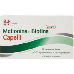 Matt Metionina e Biotina Retard Capelli 30 Compresse