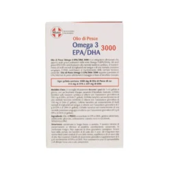 Matt Olio di Pesce Omega 3 EPA/DHA 3000 60 Gellule