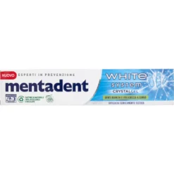 Mentadent Dentifricio Crystal Gel