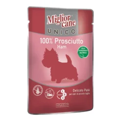 Migliorcane Unico Delicato Patè Prosciutto 100 g