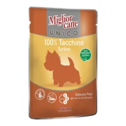 Migliorcane Unico Delicato Patè Tacchino 100 g