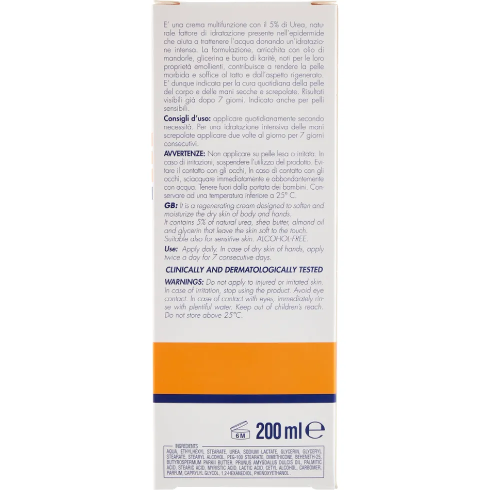 Milmil Priority Crema Cute Secca Multifunzione Mani e Corpo 200 ml