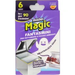 Miste Magic Zero Odori Pattumere e Piccoli Ambienti 6 Pezzi