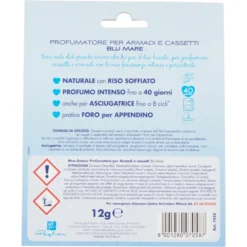 Mon Amour Blu Mare Profumatore per Armadi e Cassetti 12 g