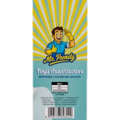 Mr.Prendy Fogli Assorbicolore 50 Pezzi