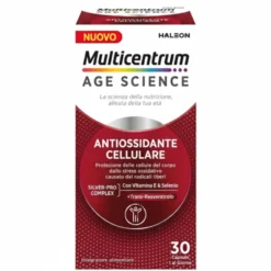 Multicentrum Age Science Antiossidante Cellulare Integratore antiossidante 30 Capsule