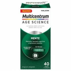 Multicentrum Age Science Mente Integratore Alimentare 40 Capsule
