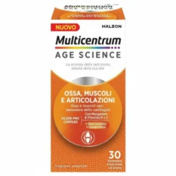 Multicentrum Age Science Ossa, Muscoli e Articolazioni Integratore alimentare 30 Compresse
