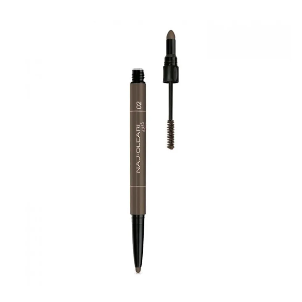 Naj Oleari 3 in 1 Perfect Brow Marrone 02
