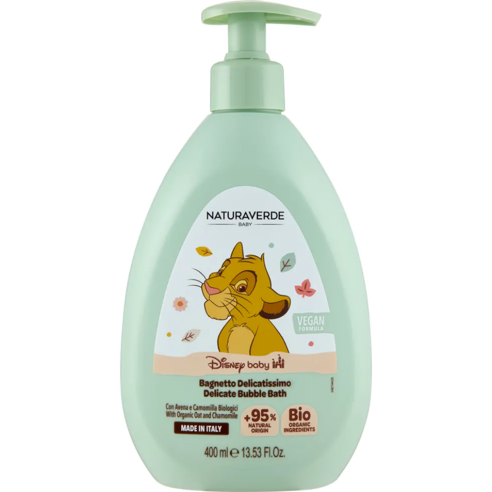 Naturaverde Baby Bagnetto Delicatissimo Disney 400 ml