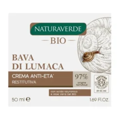 Naturaverde Bio Bava di Lumaca Crema Idratante Intensiva 50 ml