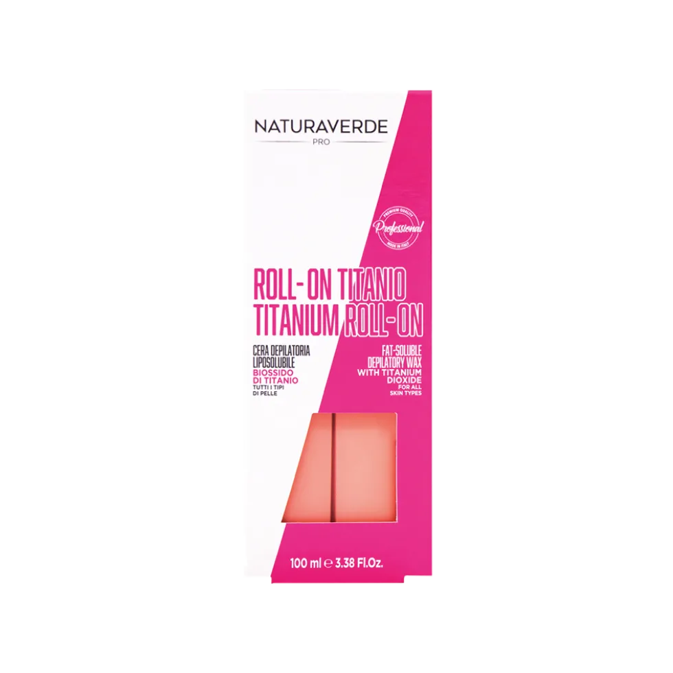 Naturaverde Cera Depilatoria Biossido di Titanio 100 ml