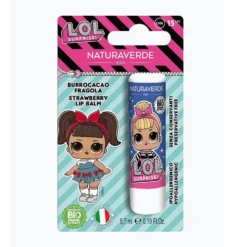 Naturaverde Kids Lol Surprise Balsamo Labbra Fragola SPF15