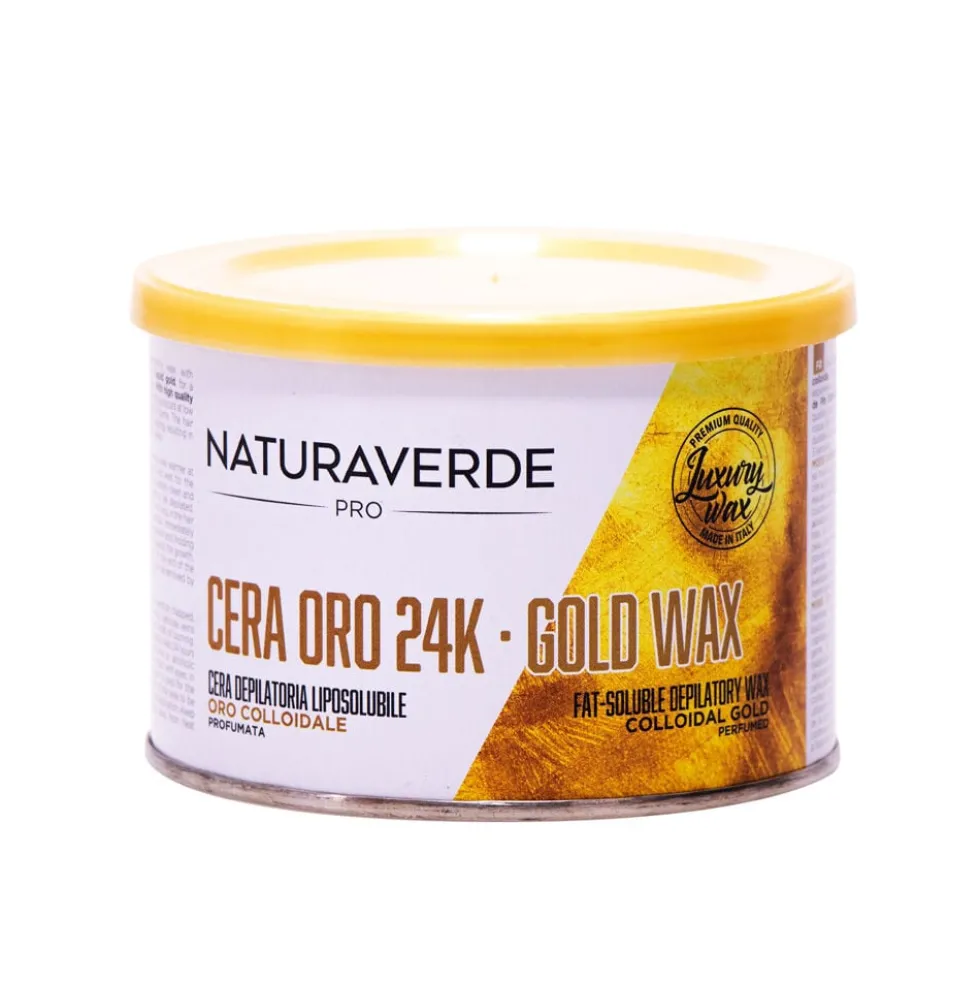 Naturaverde Oro Gold Wax Cera Depilatoria 400 ml