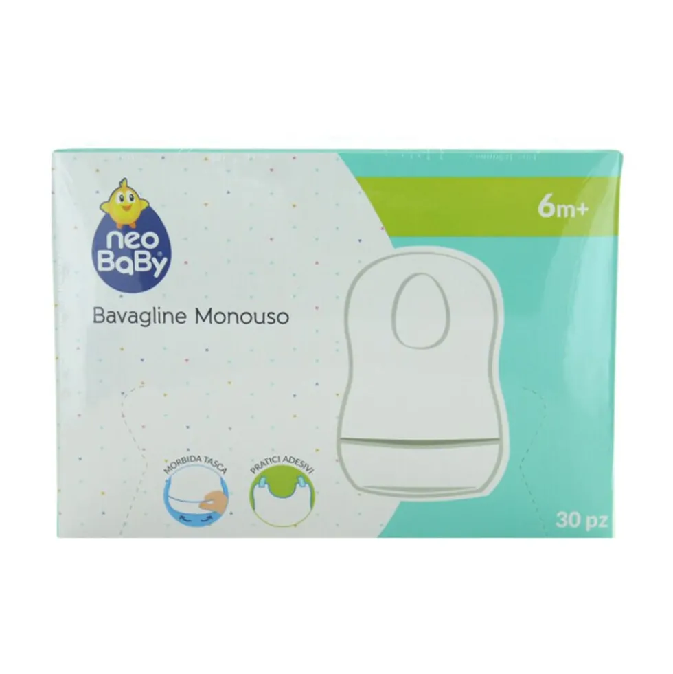 Neo Baby Bavagline Monouso 6m+ 30 Pezzi