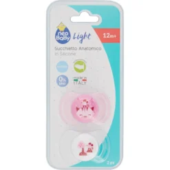 Neo Baby Light Succhietto Anatomico in Silicone 12m+ 2 Pezzi Assortito