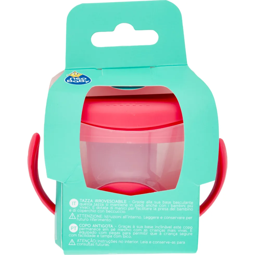 Neo Baby Tazza irrovesciabile Rosa 6m+