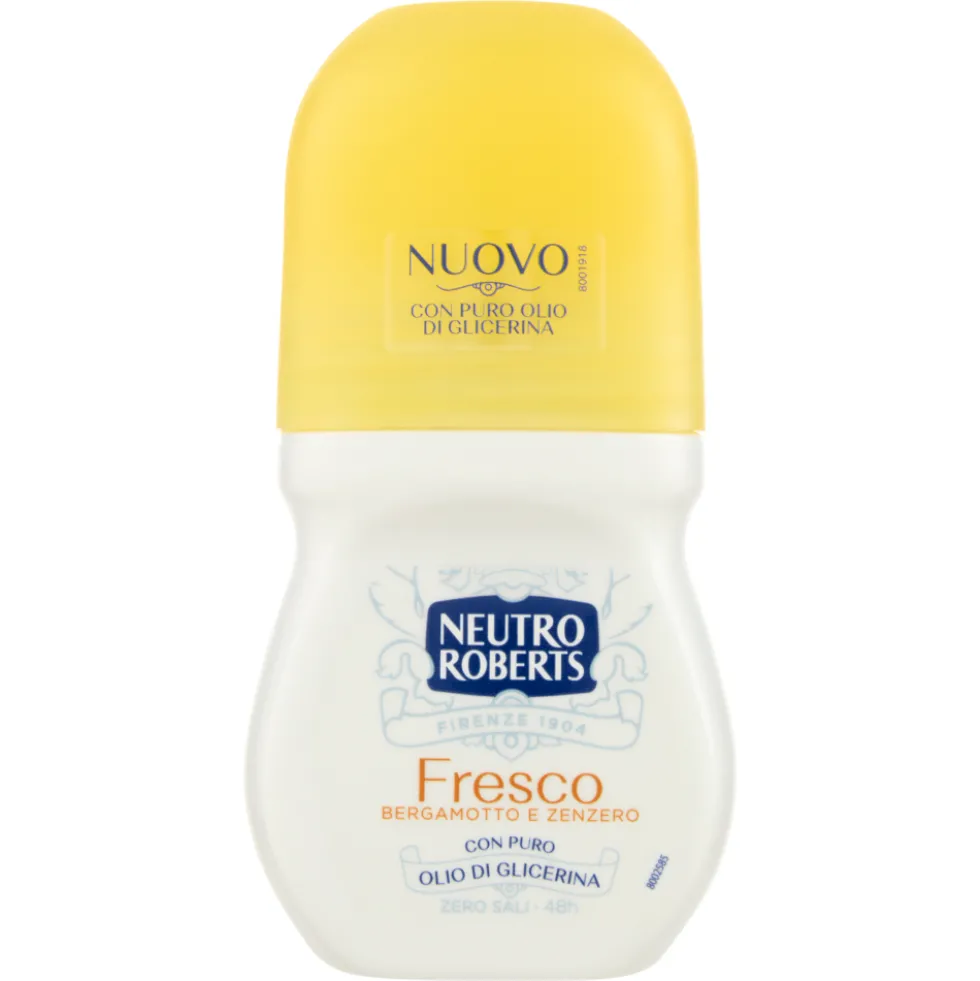 Neutro Roberts Fresco Bergamotto e Zenzero 50 ml