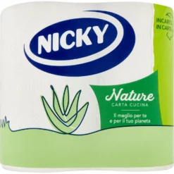 Nicky Nature Asciugatutto 2 Rotoli