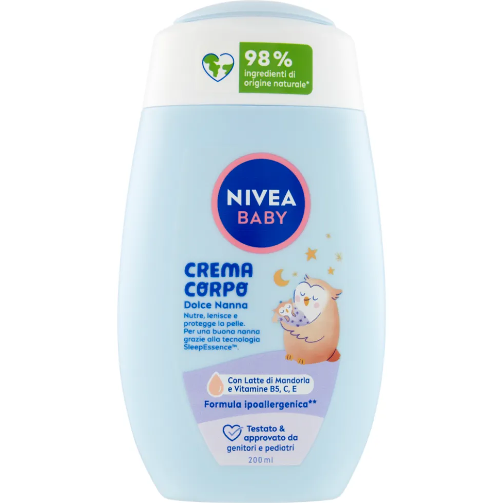 Nivea Baby Crema Corpo Dolce Nanna 200ml