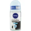 Nivea Black & White Invisible Fresh Deodorante Roll-on 50 ml
