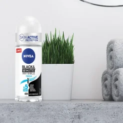 Nivea Black & White Invisible Fresh Deodorante Roll-on 50 ml