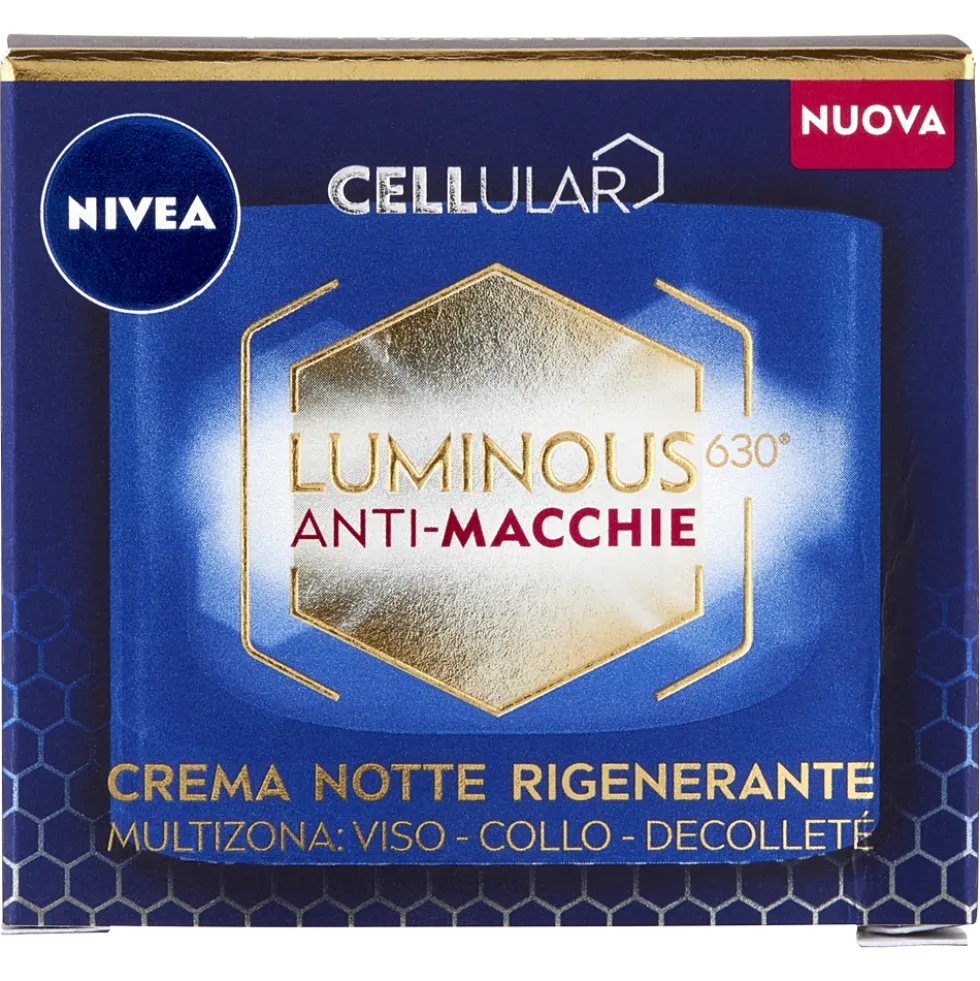 Nivea Cellular Luminous630 Anti-Macchie Crema Notte Rigenerante 50 ml