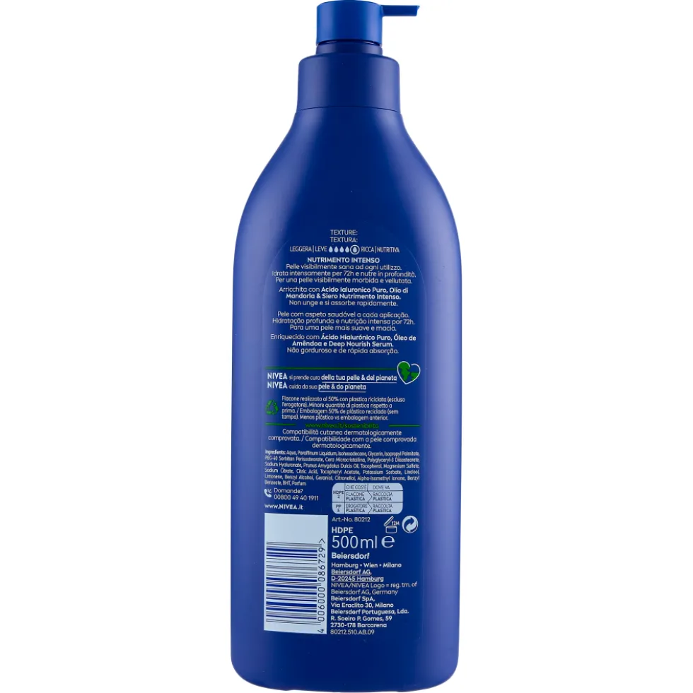 Nivea Crema Corpo Nutriente 500 ml