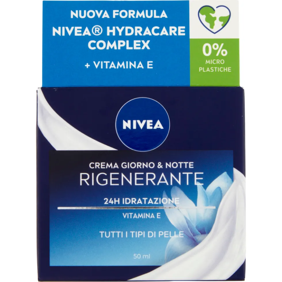 Nivea Essentials Super Idratante 24H No Stop + Rigenerante Crema Giorno & Notte 50 ml