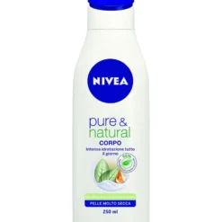 Nivea Latte Corpo Fluida Pure Natural per Pelle Secca 250 ml