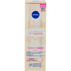 Nivea Luminous630 Anti-Macchie Fluido CC SPF30 01 Light 40 ml