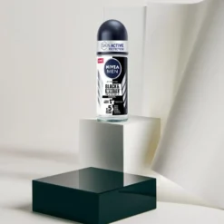 Nivea Men Black & White Invisible Original Deodorante Uomo Roll-On 50 ml