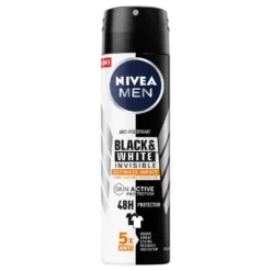 Nivea Men Black & White Ultimate Impact Deodorante Uomo Spray 150 ml