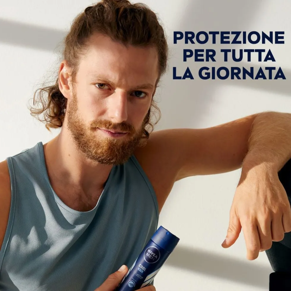 Nivea Men Cool Kick Deodorante Uomo Spray 150 ml