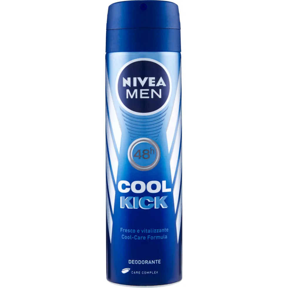 Nivea Men Cool Kick Deodorante Uomo Spray 150 ml