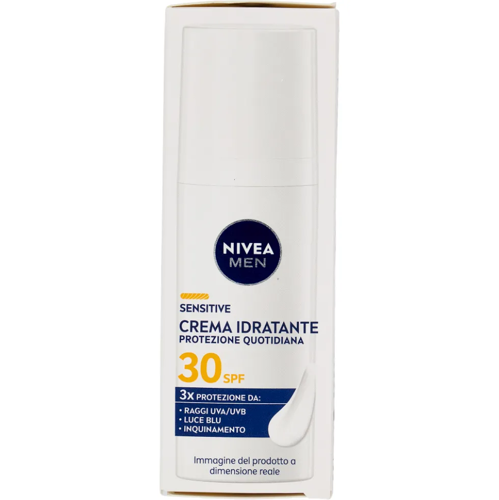 Nivea Men Sensitive Crema Idratante Protezione Quotidiana SPF 30 50 ml
