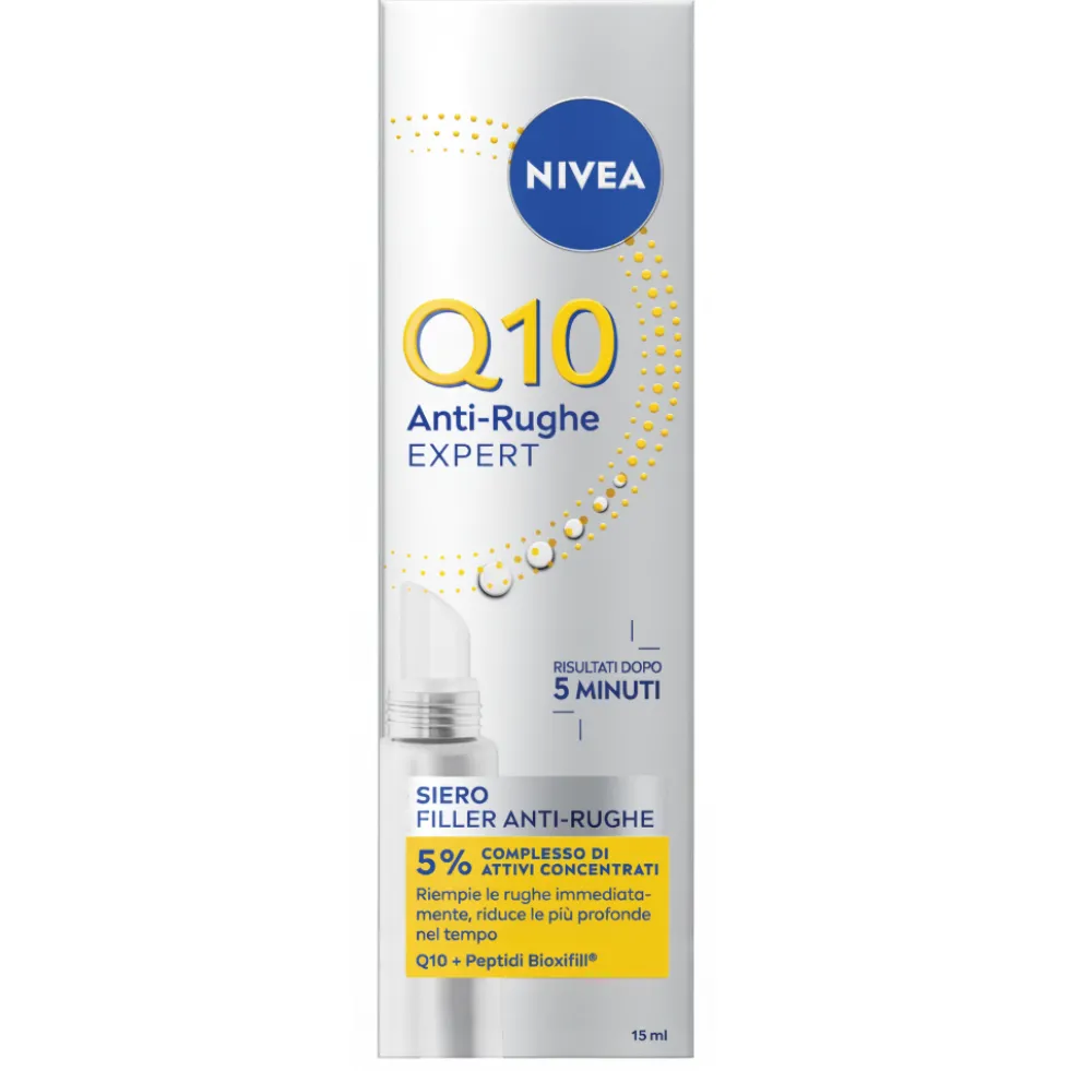 Nivea Q10 Anti-Rughe Expert Filler Siero Anti-rughe Mirato 15 ml