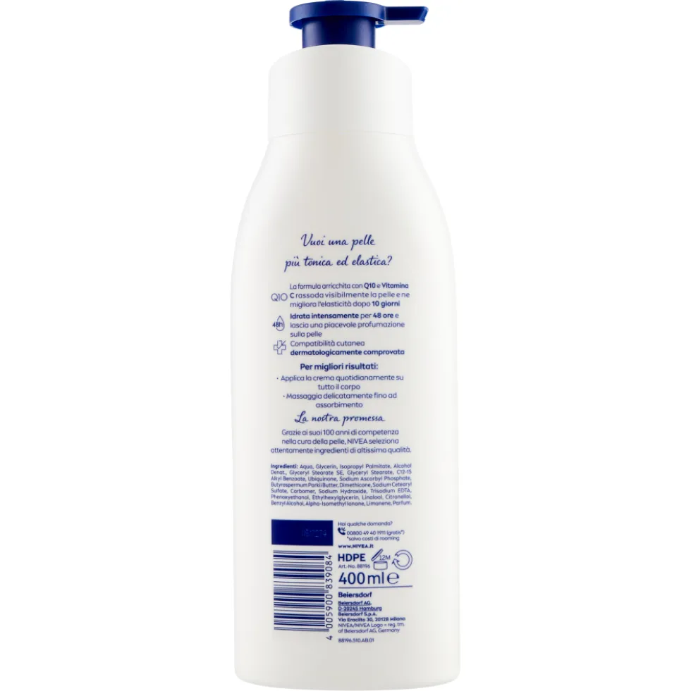 Nivea Q10 Body Rassodante Idratante 400ml