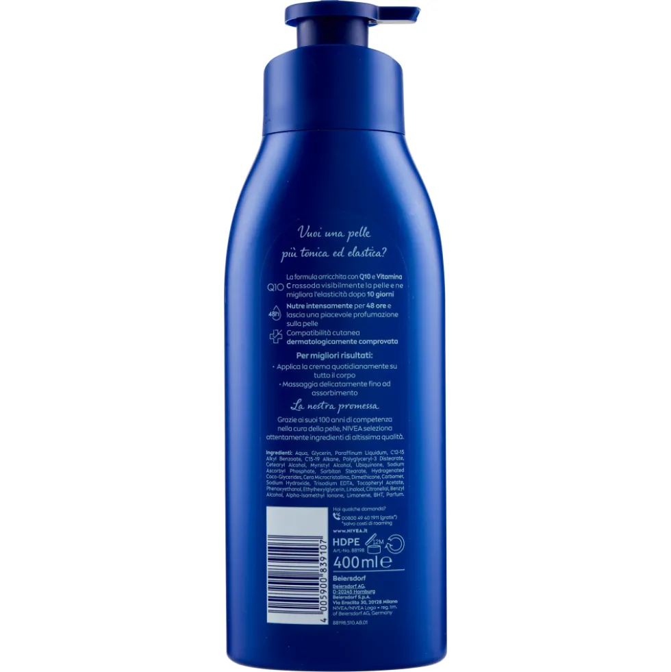 Nivea Q10 Body Rassodante Nutriente 400ml