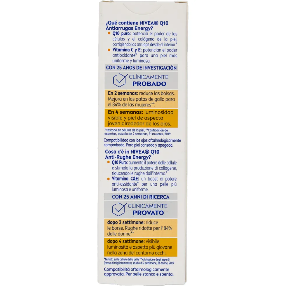 Nivea Q10 Energy Contorno Occhi 15ml