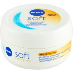 Nivea Soft Daily Uv Crema Idratante Rinfrescante SPF 15 100 ml