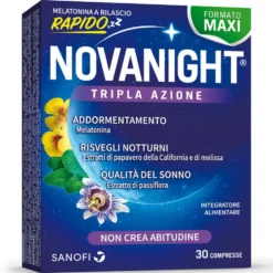 Novanight Tripla Azione Sonno Rigenerante 30 Compresse