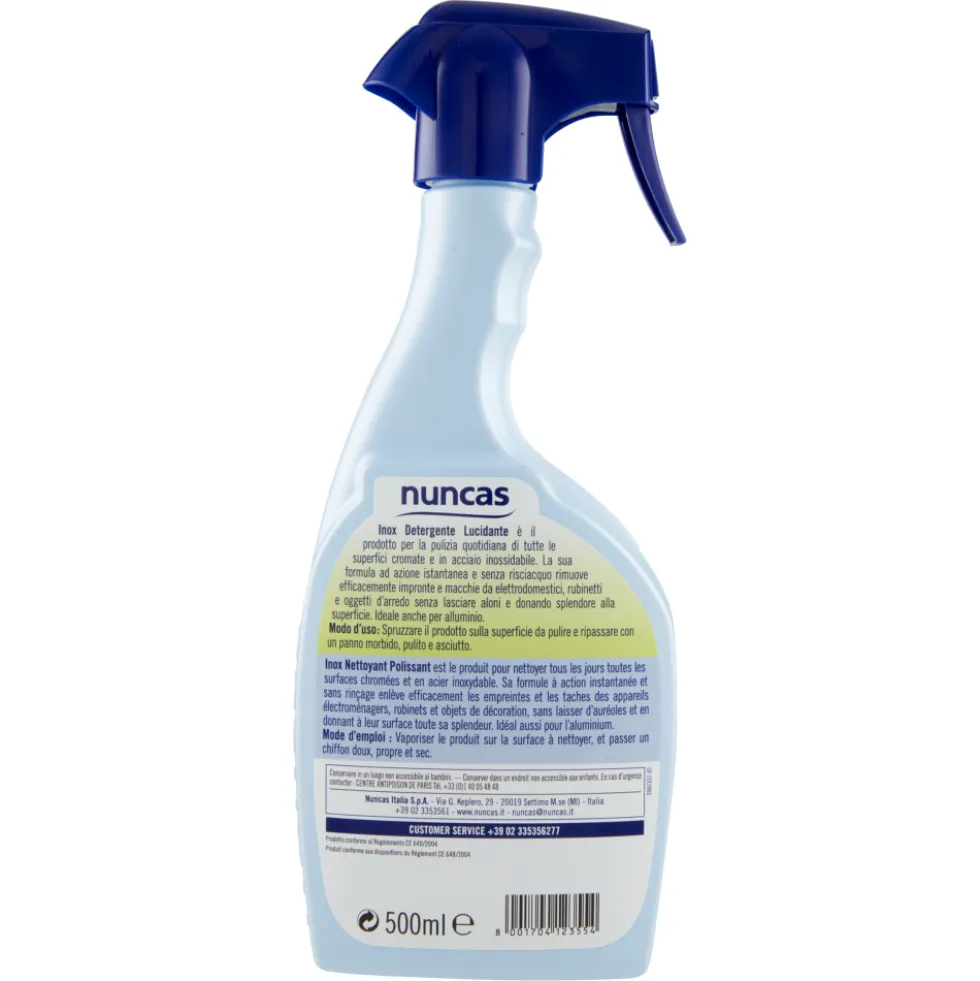 Nuncas Acciaio Lucidante 500 ml