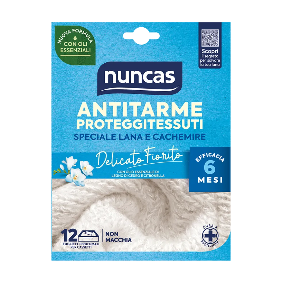 Nuncas Antitarme Forte in Busta 12 Pezzi - Profumazione Assortita